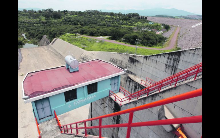 La presa solís. Este embalse está apenas a 33% y recibirá, primero que Chapala, el líquido que desfoguen las otras presas de Guanajuato  /