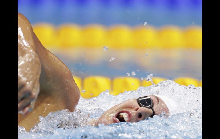 El mejor crono de las cinco series clasificatorias lo consiguió la italiana Federica Pellegrini, con un tiempo de 1:57.16. REUTERS  /