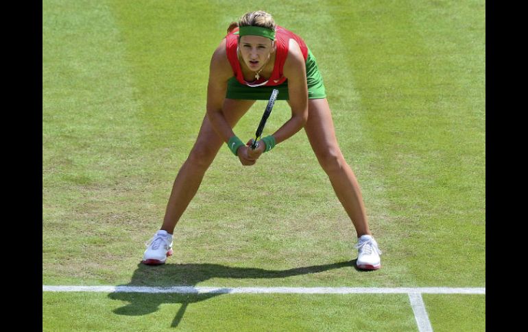 La bielorrusa espera un servicio de Irina Camelia Begu. AFP  /