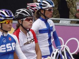 La joven Ingrid Drexel (centro) cumple con los objetivos en Londres 2012, de acuerdo a su entrenador. NTX  /