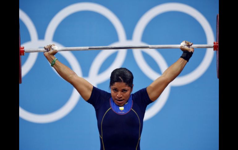 Alexandra nunca le apostó ni al oro ni a la plata.  AFP  /