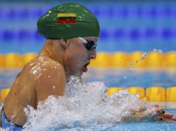 Meilutyte es la primera atleta que gana una medalla dorada con 15 años de edad desde 1972. REUTERS  /