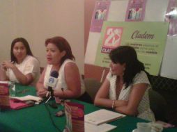 Rueda de prensa de Clandem y el Observatorio Ciudadano Nacional del Feminicidio.  /