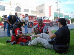 Durante el ataque el diario de NL, unos 15 periodistas y trabajadores que se encontraban en el lugar salieron ilesos. ARCHIVO  /