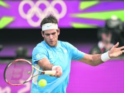 Relajado. El argentino Juan Martín del Potro eliminó a Andreas Seppi. AFP  /