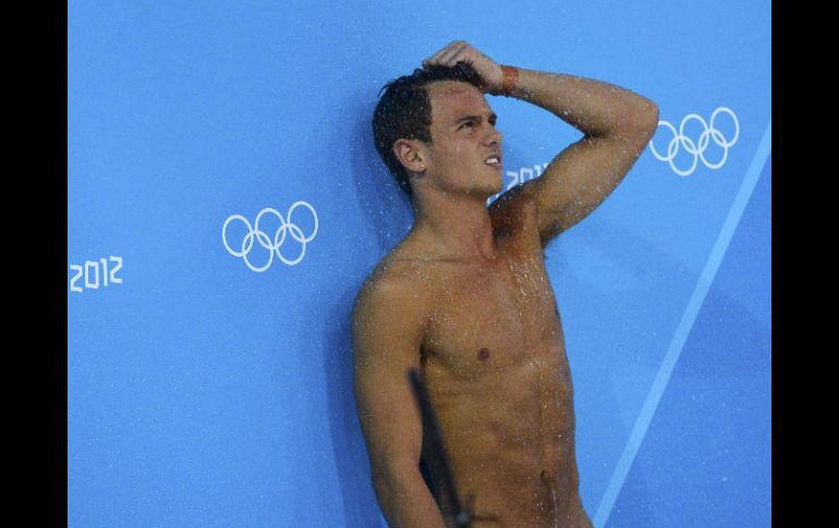 Thomas Daley no logró ganar medalla junto a su compañero Peter Waterfield en clavados sincronizados de 10 metros. REUTERS  /