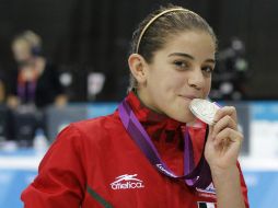 Alejandra Orozco es la primera jalisciense femenina en lograr medalla olímpica. NOTIMEX  /