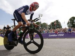 Wiggins completa un gran año al ratificar su favoritismo en la crono olímpica. AP  /