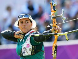 Ambas competidoras tuvieron poco tino en sus tiros. AFP  /