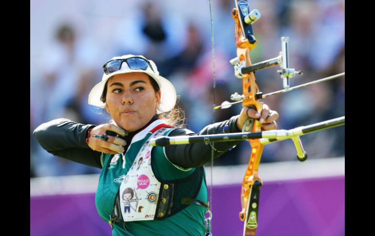 Ambas competidoras tuvieron poco tino en sus tiros. AFP  /