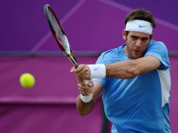 La victoria dejó a Juan Martin Del Potro a un paso de entrar a la pelea por las medallas en el cuadro de sencillos. XINHUA  /