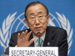 Para el secretario general de la ONU, Ban Ki-moon, la votación expondrá la frustración de la comunidad internacional por Siria. ARCHIVO  /