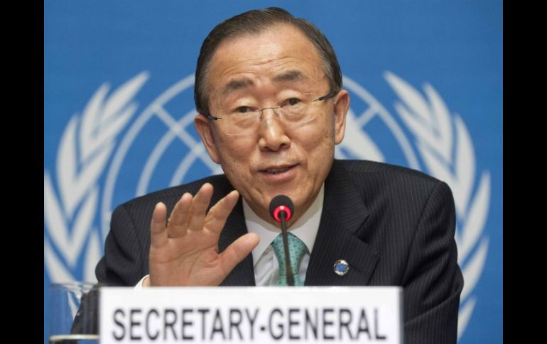 Para el secretario general de la ONU, Ban Ki-moon, la votación expondrá la frustración de la comunidad internacional por Siria. ARCHIVO  /