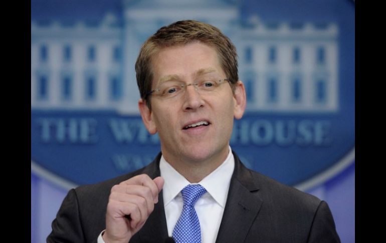 El portavoz de la Casa Blanca, Jay Carney. ARCHIVO  /