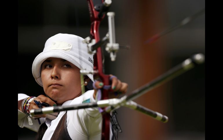 La siguiente rival de la mexicana, la surcoreana Lee Sung venció a la mongola Bishindee en octavos de final por 6-0.REUTERS  /