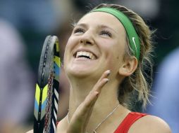 Victoria Azarenka enfrentará a la ganadora de Serena Williams y Caroline Wozniacki. AP  /