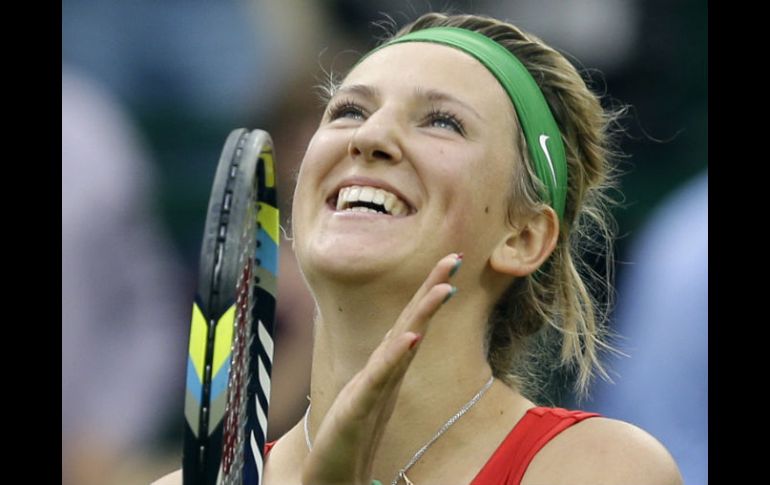 Victoria Azarenka enfrentará a la ganadora de Serena Williams y Caroline Wozniacki. AP  /