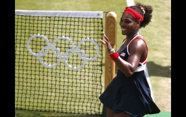 Serena Williams quiere un oro más en su carrera profesional. AP  /