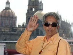 Foto de Chavela Vargas en su última visita a Guadalajara. ARCHIVO  /