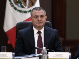 Genaro García Luna, titular de la SSP, durante su participación en el XXXIIII Consejo Nacional de Seguridad Pública. EL UNIVERSAL  /