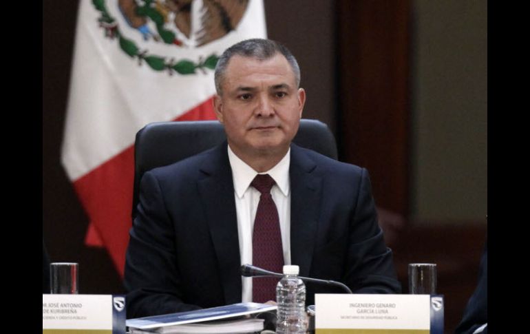 Genaro García Luna, titular de la SSP, durante su participación en el XXXIIII Consejo Nacional de Seguridad Pública. EL UNIVERSAL  /