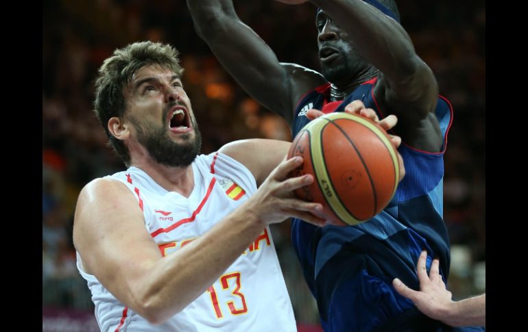 Marc Gasol, pívot titular de la selección española de baloncesto. REUTERS  /