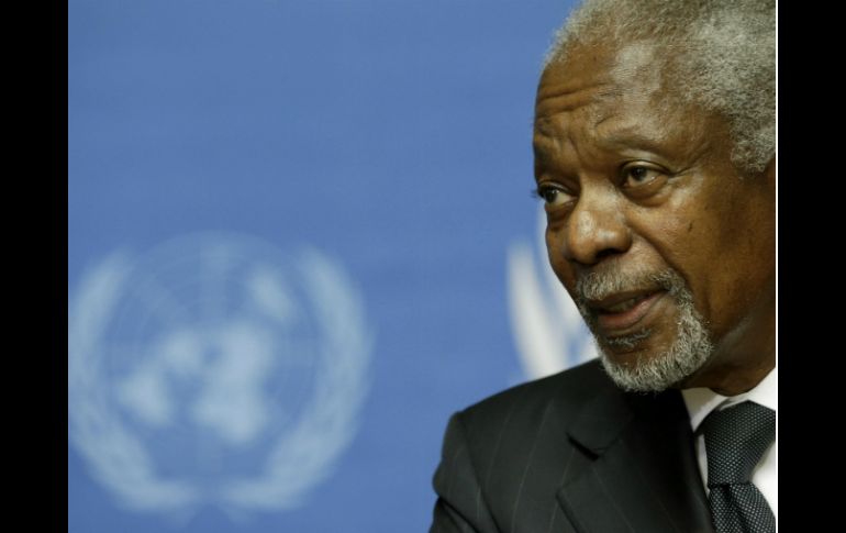 El diplomático africano Kofi Annan presentó su renuncia como enviado especial de la ONU y la Liga Árabe para Siria. REUTERS  /