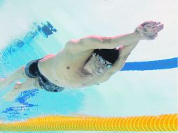 Imbatible. Michael Phelps arranca su competencia en los 200 metros combinado. AFP  /