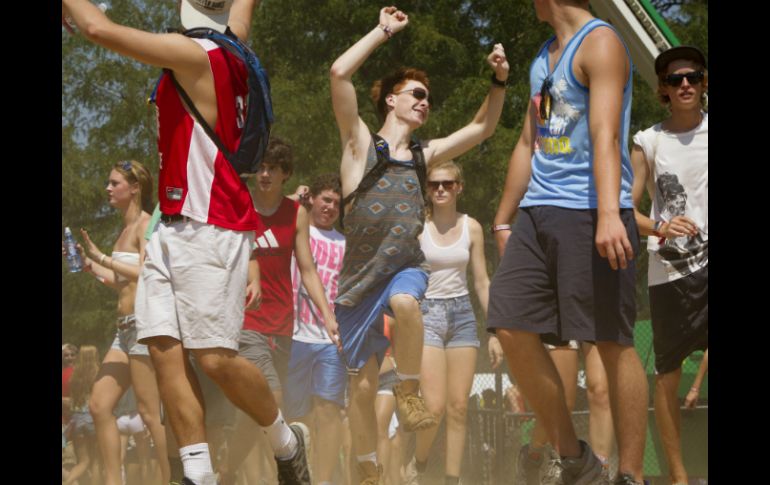 Este año Lollapalooza incluirá comida gourmet, artesanías hechas a mano y estacionamientos para bicicletas. AP  /