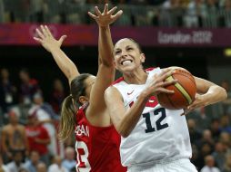 La máxima anotadora del encuentro ante República Checa fue la estrella del equipo estadounidense, Diana Taurasi. REUTERS  /