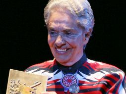 Chavela Vargas  pidió que le trajeran su medallón chamánico, un regalo de los indios huicholes. NTX  /