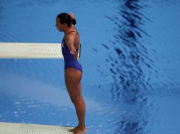 La mexicana intentará disputar las medallas en Londres 2012 en la final de este domingo. NTX  /