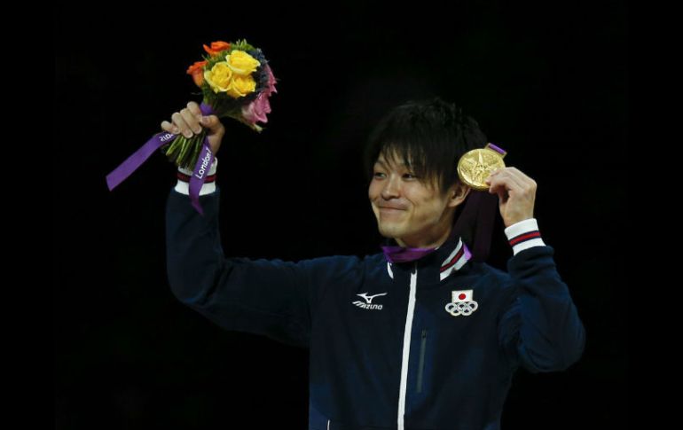 El japonés Uchimura, campeón del all-around individual, será un aspirante a medallas. REUTERS  /