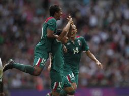 La Selección mexicana, logró su pase a semifinales del torneo de futbol de los Juegos Olímpicos de Londres 2012. NTX  /