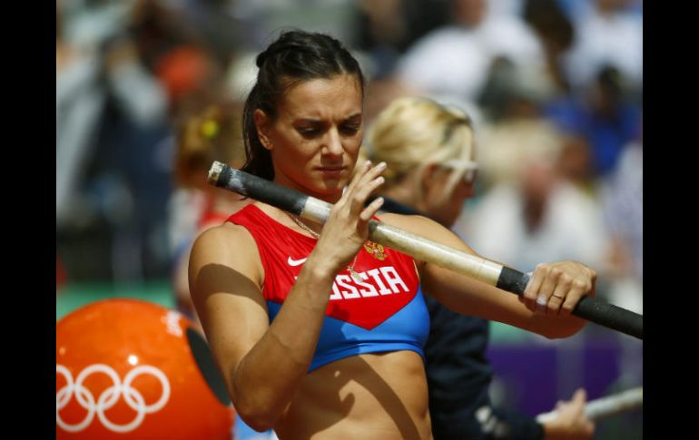 La ''reina de la pértiga'' debe aprovechar la ausencia de Fabiana Murer, campeona mundial que quedó eliminada. EFE  /