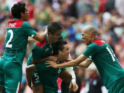 La selección mexicana Sub-23 intentará asegurar la primer medalla de la historia del balompié nacional. XINHUA  /