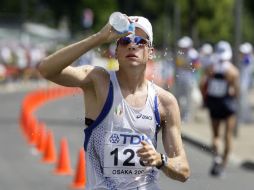 Schwazer era uno de los favoritos en la caminata de 50 kilómetros, donde participa el mexicano Horacio Nava. AP  /