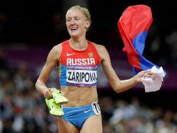 Zaripova confirmó que es la dominadora absoluta de la disciplina. AP  /