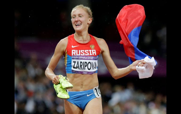 Zaripova confirmó que es la dominadora absoluta de la disciplina. AP  /