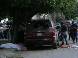 Los hechos ocurrieron en el cruce de las calles Rafael Buelna y Santa Clemencia.  /