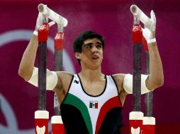 Corral es el primer gimnasta mexicano en unos Juegos Olímpicos luego de 28 años. EFE  /