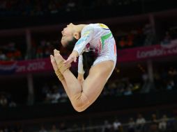 La gimnasta logró una puntuación de 15.600. AFP  /