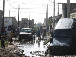 La Unidad de Protección Civil de Zapopan ha contabilizado 233 fincas con daños considerables.  /