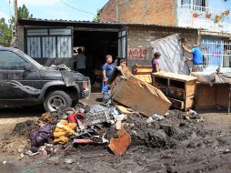 El alcalde de Zapopan, Héctor Vielma, dijo que se desalojarán a los habitantes que residen en zonas con riesgo de colapso.  /