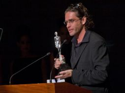 Everardo Gout, director de ''Días de gracia'' durante los premios Ariel. ARCHIVO  /