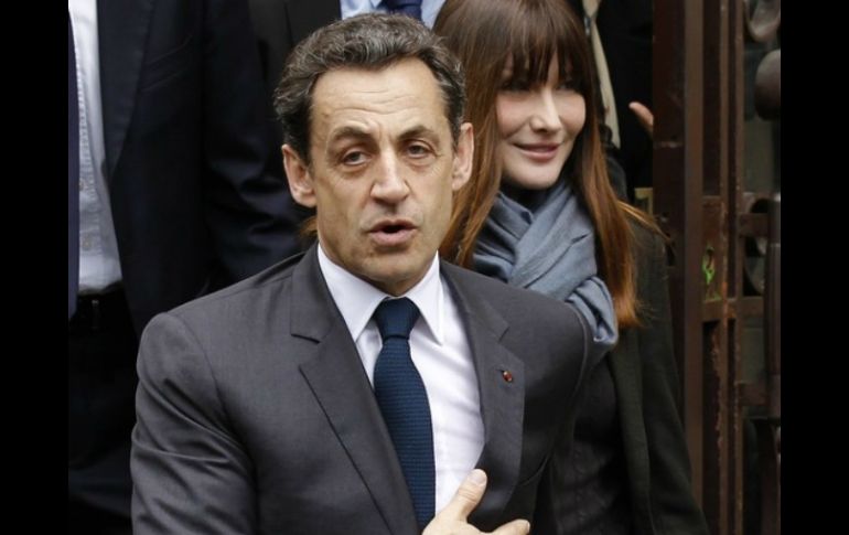 El ex presidente francés Nicolas Sarkozy. ARCHIVO  /