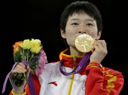 China mantiene su propósito de demostrar que es la mayor potencia deportiva del orbe. AP  /