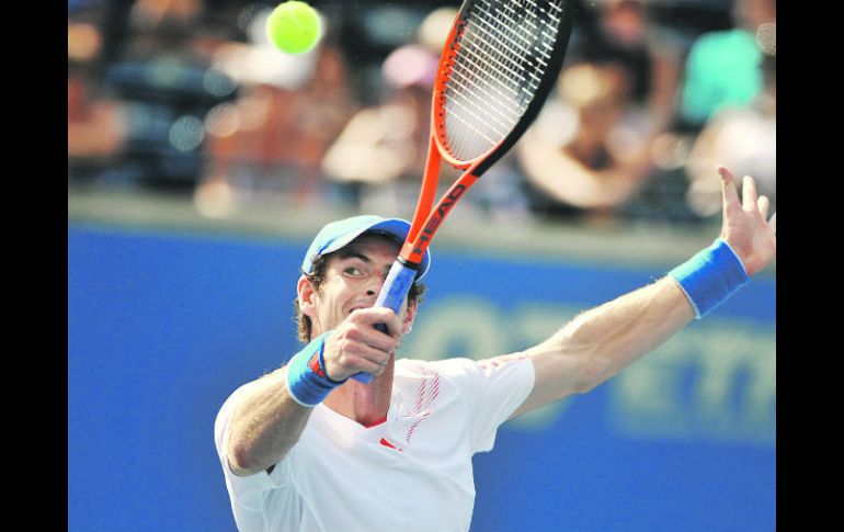 De vuelta. Luego de ganar el oro en los Juegos Olímpicos, Andy Murray regresó a la actividad. AFP  /