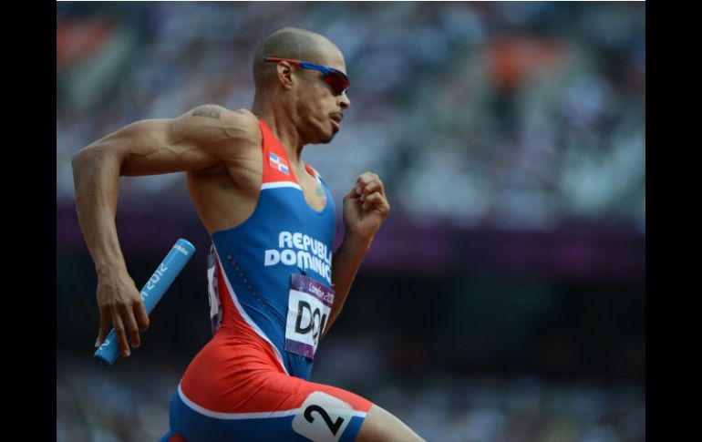 'Supermán' Sánchez, de 34 años era la esperanza para guiar a República Dominicana al podio. AFP  /