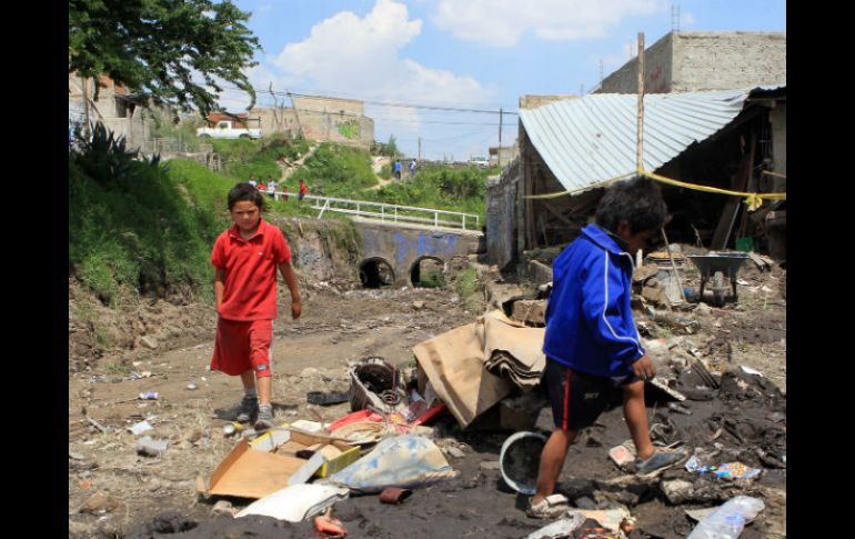 Se tiene el reporte de 235 viviendas afectadas por la inundación en Zapopan. ARCHIVO  /